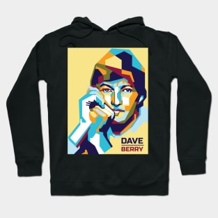 Abstract Dave Berry in WPAP Hoodie